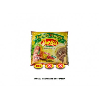 FAROFA TEMPERADA PICANTE DOBA 1X25X180G
